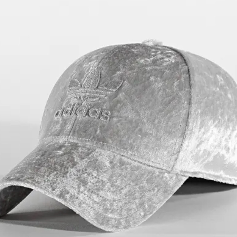 Adidas Silver Velvet Cap